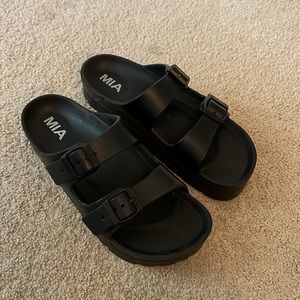 MIA birkenstock platform sandals